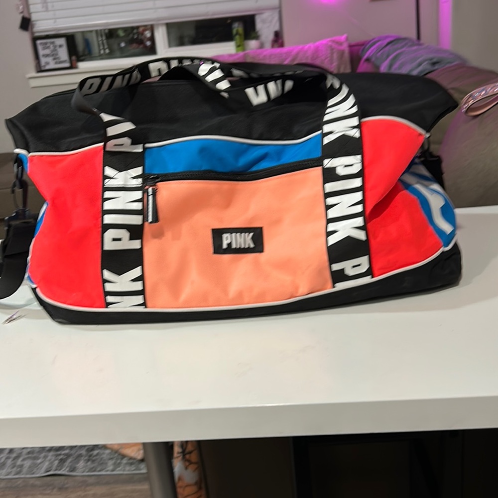 Colorful pink bag